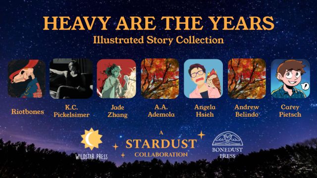 Exciting Contributors Unveiled for 'Heavy Are The Years' Anthology