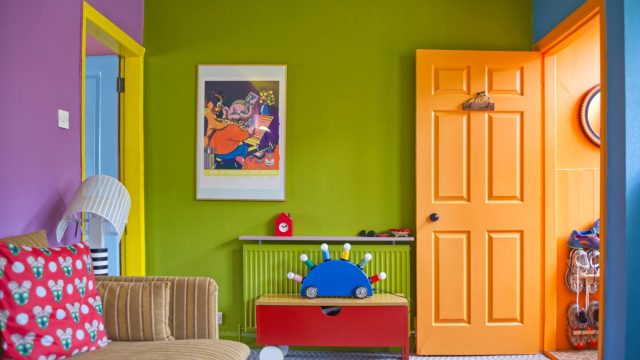Revitalizing a Century-Old Home: An Artist's Bold Color Choices