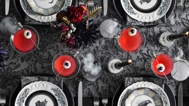 Transforming French Toile: A Stylish Halloween Innovation