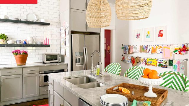 Revamping Spaces: Transforming Kids' Art into Stunning Kitchen Decor