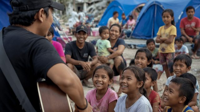 Music Brings Hope Amid Earthqu
